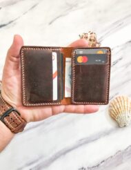 Handmade Leather Bifold Wallet