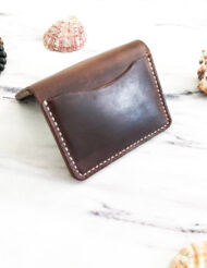 Handmade Leather Bifold Wallet