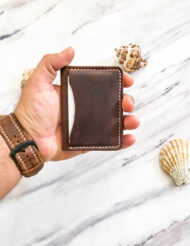 Handmade Leather Bifold Wallet