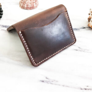 Handmade Leather Bifold Wallet