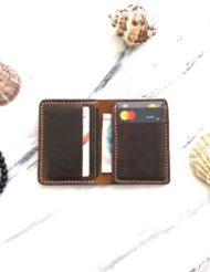 Handmade Leather Bifold Wallet